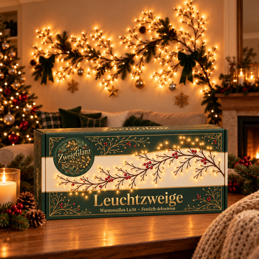 ZweigGlanz™  Dekorative LED-Lichterzweige