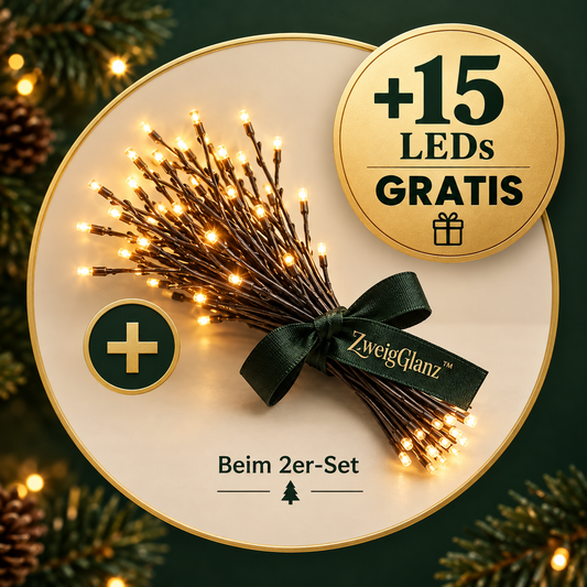 +15 LED-Lichter GRATIS
